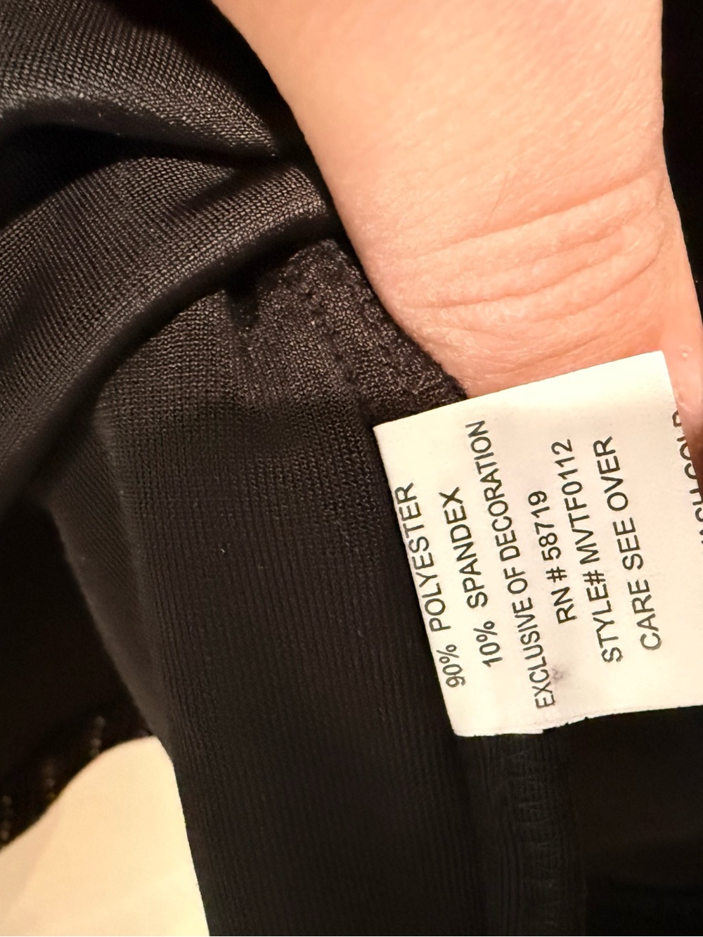 Notations Black Velvet Glitter Burnout Open Front Cardigan Twinset Large - Picture 6 of 8